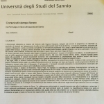 Università Sannio - 